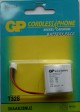 pila ricaricabile per cordless T328 300mAh 2,4V Ni-CD tre fili (#196) *in riassortimento