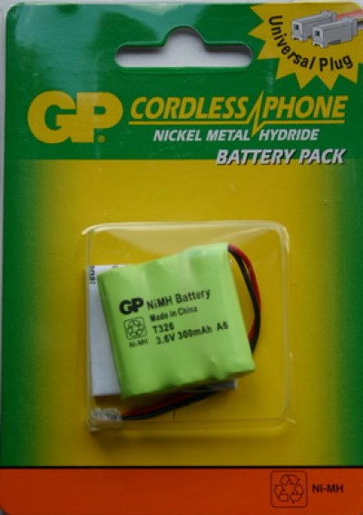 Ricaricabile pila cordless T427 3,6V Ni-MH 280 mAh