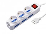 MULTIPRESA N.3 SCHUKO/10/16+ N.6 10/16A CON INTERRUTORE AC230V AIGOSTAR E-9K 5203077  (#275 5A9275)