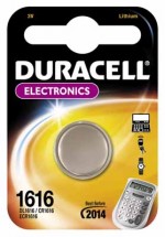 Pila DL 1616 3V litio Duracell ultra M3 bottone (#34 111034)