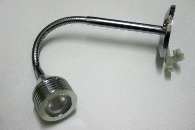 FARETTO LED FLESSIBILE 12V 1W PER INTERNI MULTIUSO (CAMERA, CUCINA, BAGNO..) bianco chiaro (#410)