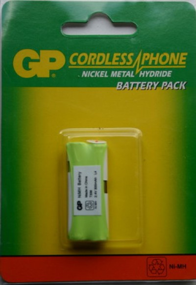 Ricaricabile pila cordless T338 2,4V Ni-MH 300 mAh