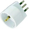 ADATTATORE SCHUKO A SPINA 10A 2P+T (#292A cod.5SL1006)